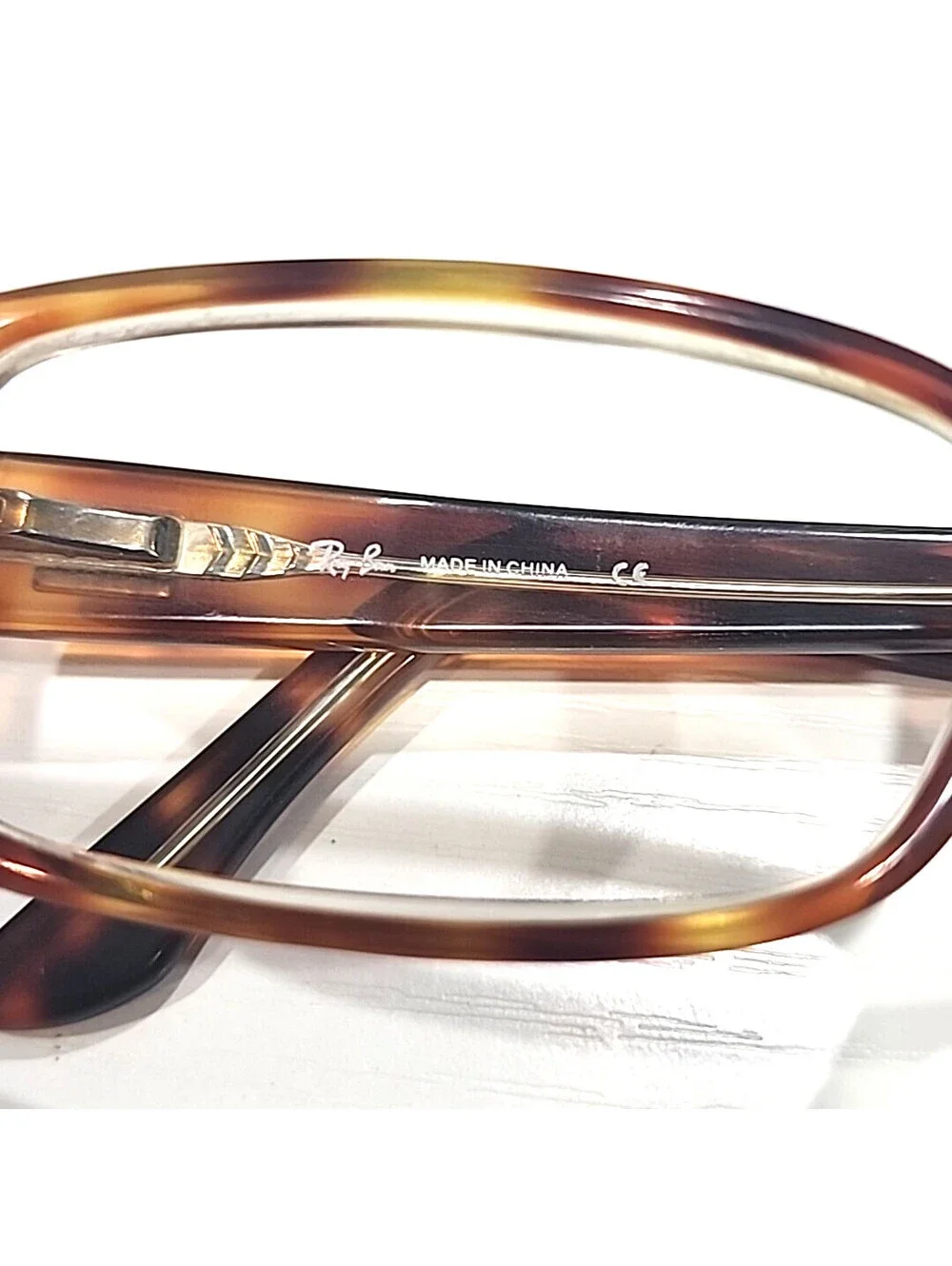 Ray Ban RB5092 2192 Brown Rectangle Eyeglasses Frame 52-15 135